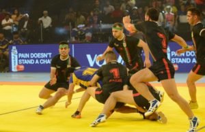 In a Nail Biting match Iran Beats South Korea In Kabaddi World Cup Semi Final Iran Kabaddi Team