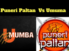 U Mumba vs Puneri Paltan Pro Kabaddi 2017 match result update live streaming live from Hydrabad Puneri Paltan VS Umumba Pro Kbaadi match Update