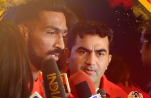 In a thrilling game Gujrat Fortune Gaintes beat Bagauluru Bulls in Pro Kabaddi League Sukesh Hegde Pro Kbaddi Star player