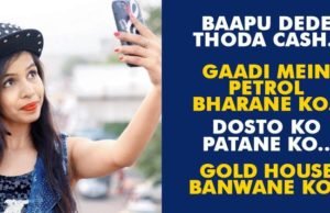 “Baapu De De thoda Cash ” The new song of Dhinchak Pooja Dhinchak Pooja New song Babpu De de thoda cash
