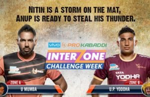 Pro Kabaddi 2017 – Umumba Beat UP Yoddha in a nail biting match Pro Kabaddi 2017 UP Yoddha VS Umumba