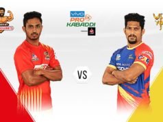 Prokabaddi 2018 : UP Yoddha to meet Gujarat Fortune Giants in qualifier 2 Gujrat Fornutine Gaints Vs Bangaluru Bulls