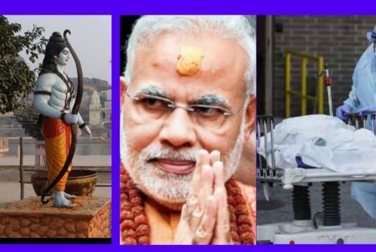 As India crosses 15Lakh Corona cases, govt. is preparing hard for Ram Mandir Shilanyas & Media busy with Rafael landing As India crosses 15Lakh Corona cases, govt. is preparing hard for Ram Mandir Shilanyas & Media busy with Rafael landing
