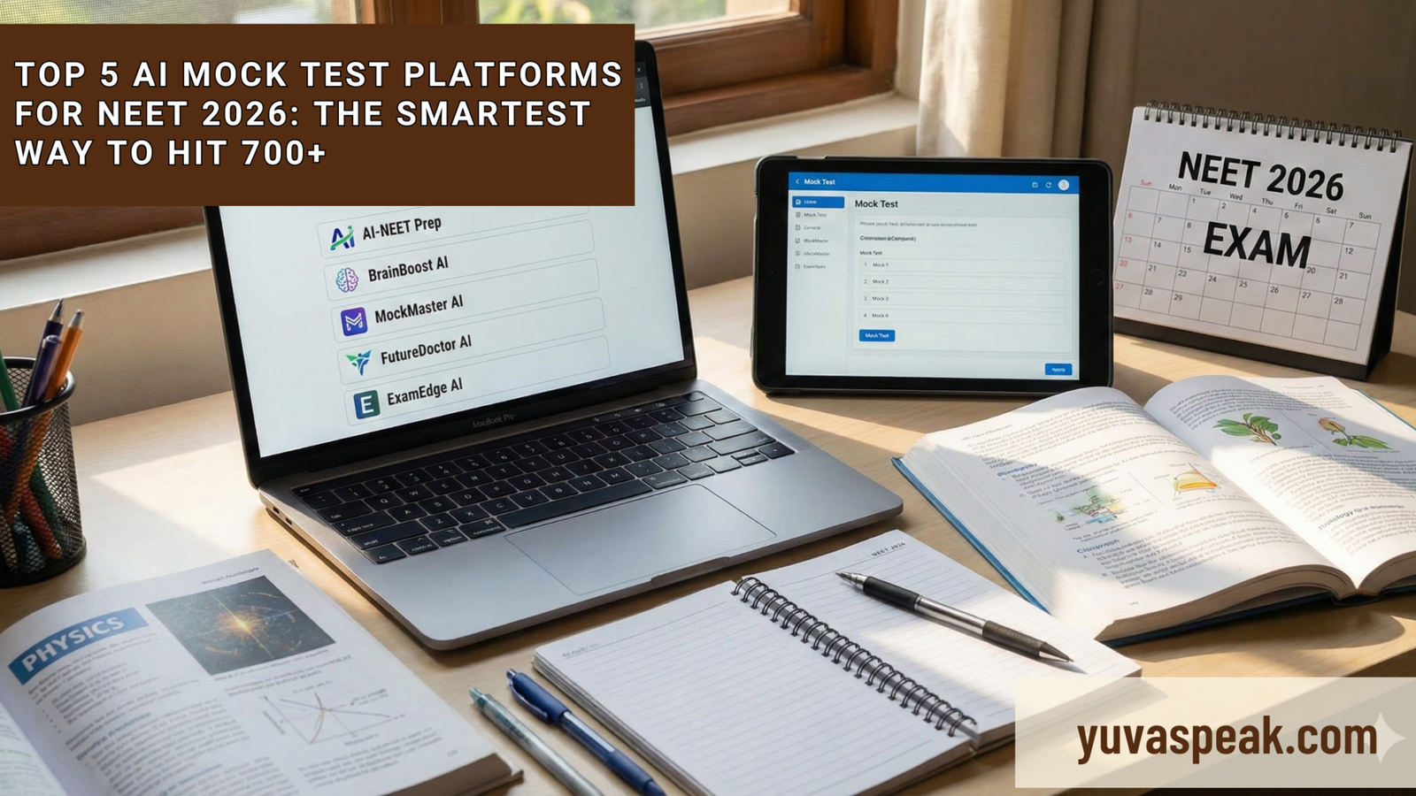 Top 5 AI Mock Test Platforms for NEET 2026: The Smartest Way to Hit 700 ...